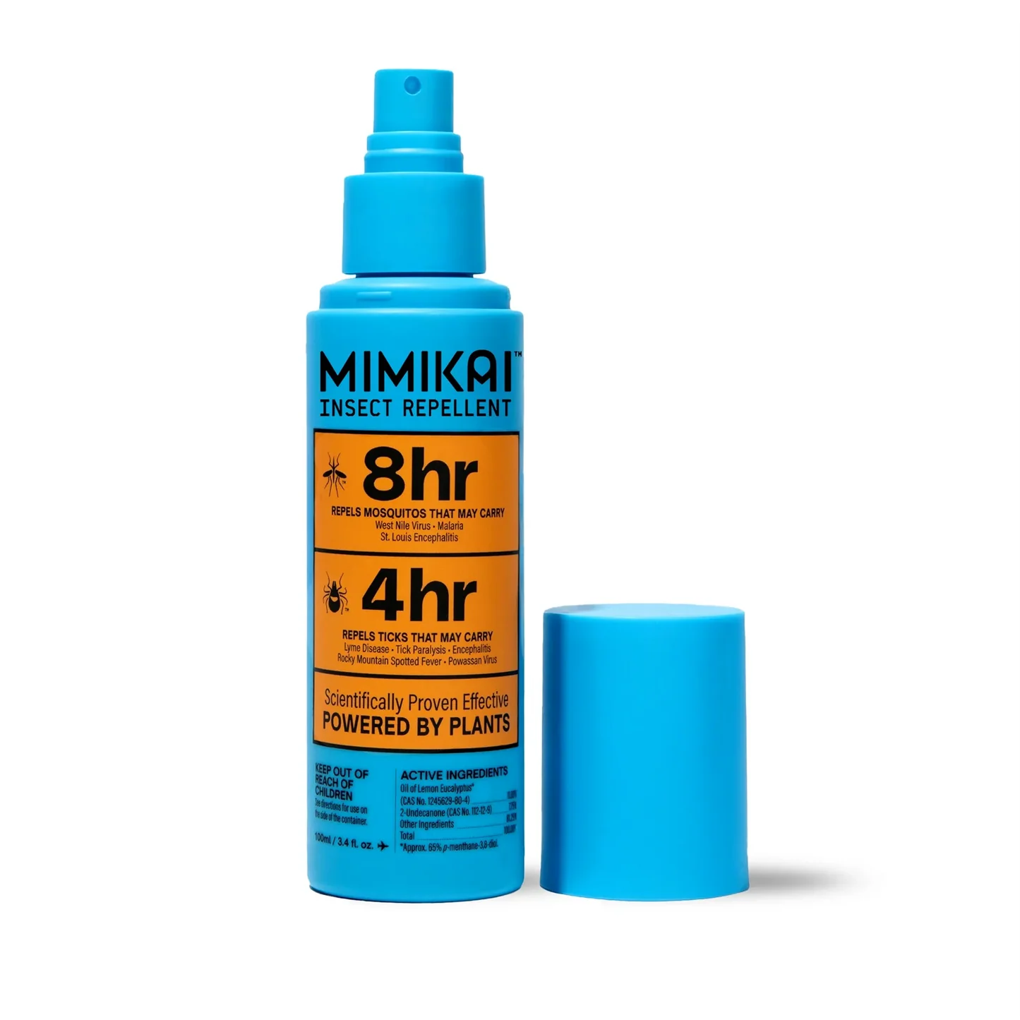 DEET-Free Naturally Derived Mosquito & Tick Bug Spray | Mimikai