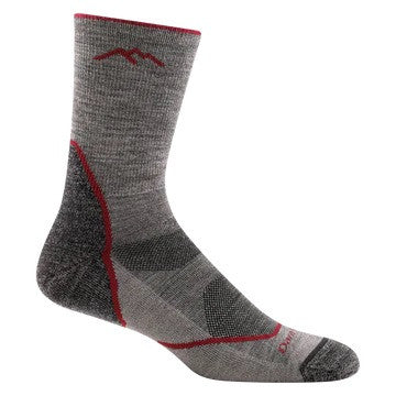 Adult Mens Hiker Micro Crew Lightweight Hiking Sock | Darn Tough #color_taupe