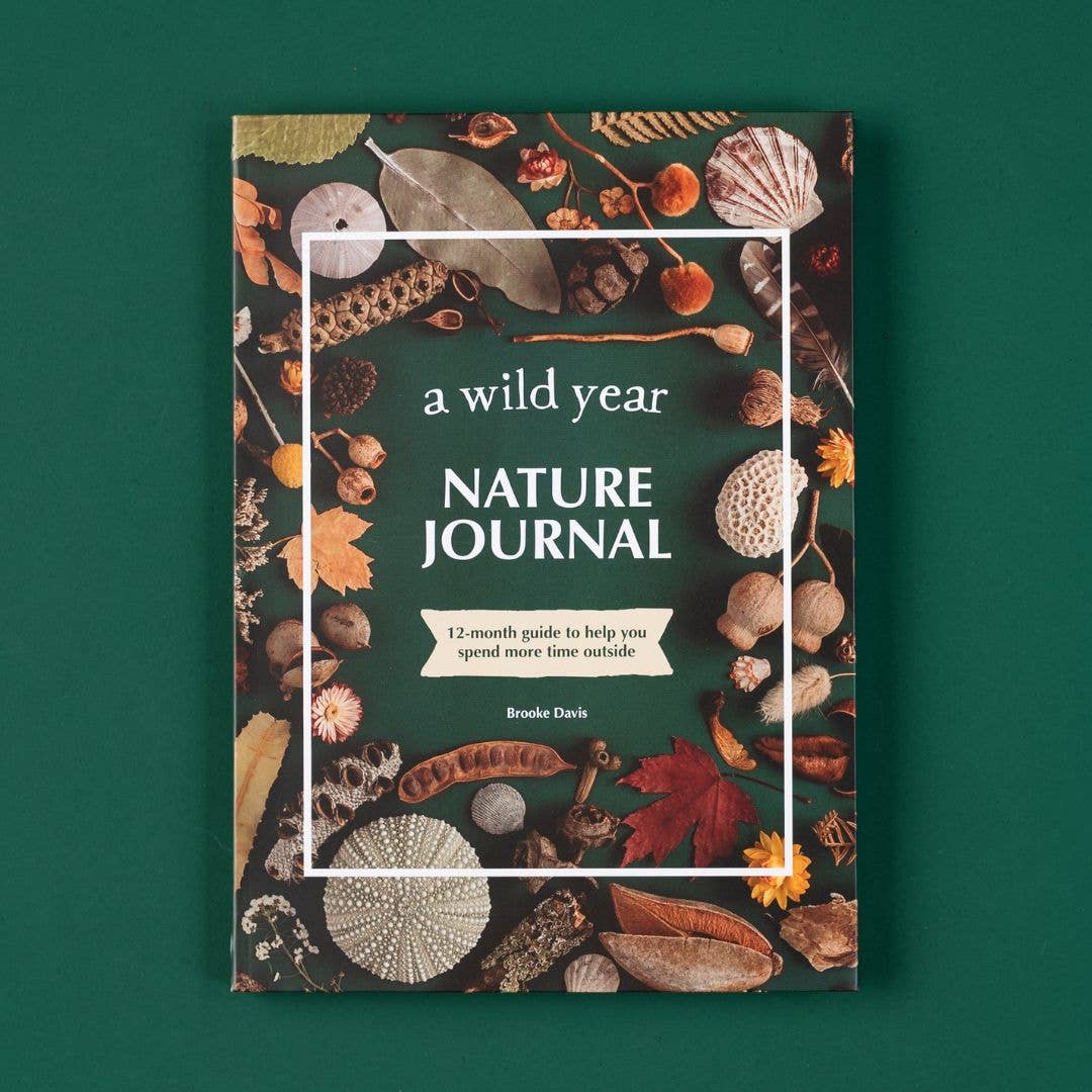 A Wild Year Nature Journal by Your Wild Books, undated 12-month guided nature journal