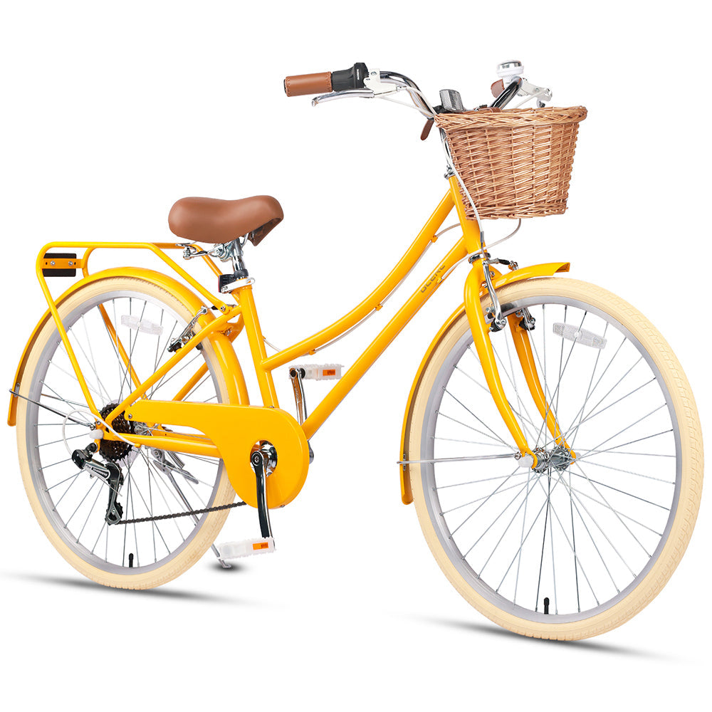 Glerc Best Beach Cruiser Hybrid Kids Bike 26" - Missy