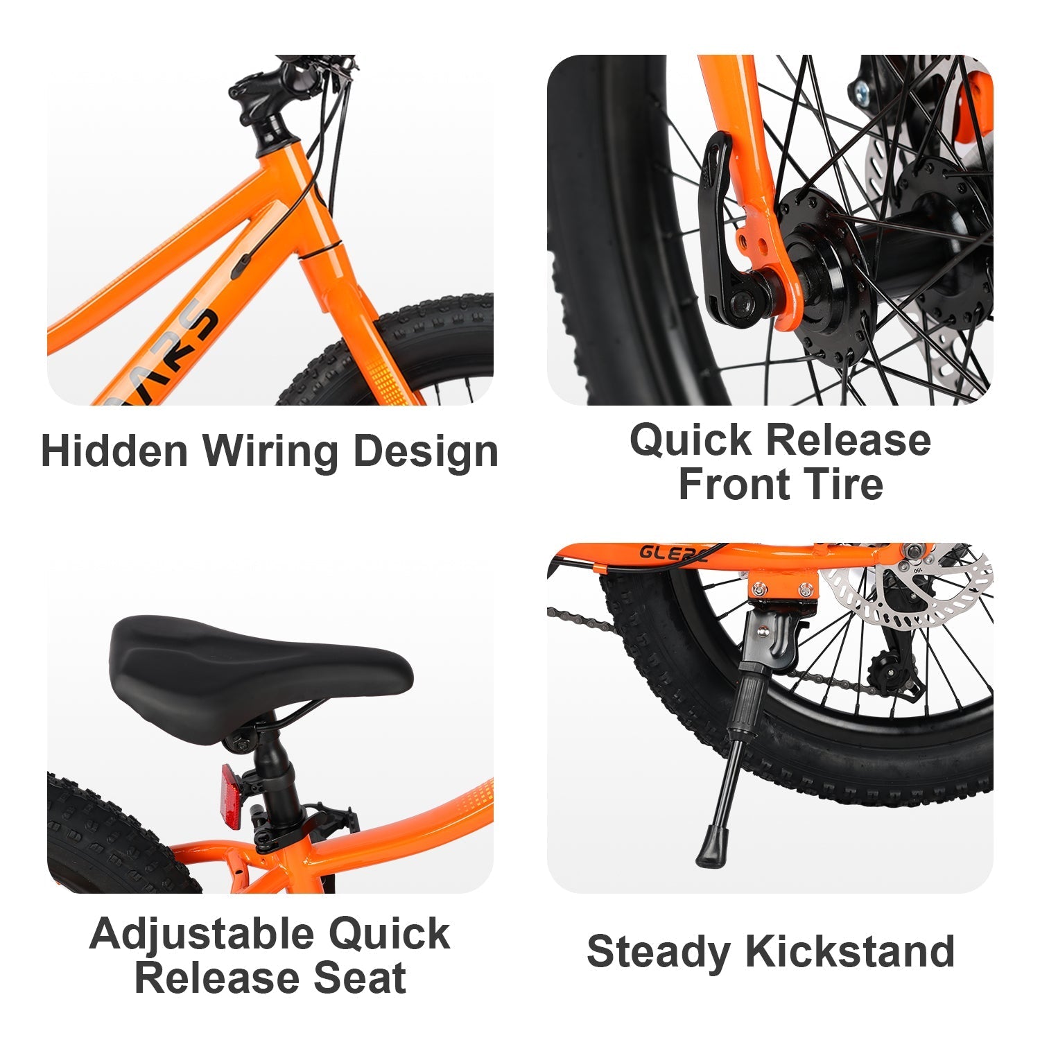 Glerc 24" Mountain Bike For Beginner - Mars