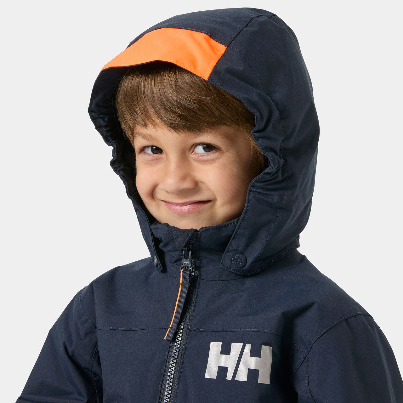 Kids Rider Waterproof Insulated Winter Snowsuit | Helly Hansen #color_navy