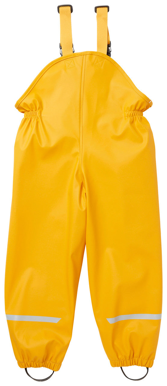 Kids Waterproof Bergen 2.0 PU Rain Set - Yellow & Navy | Helly Hansen #color_essential-yellow