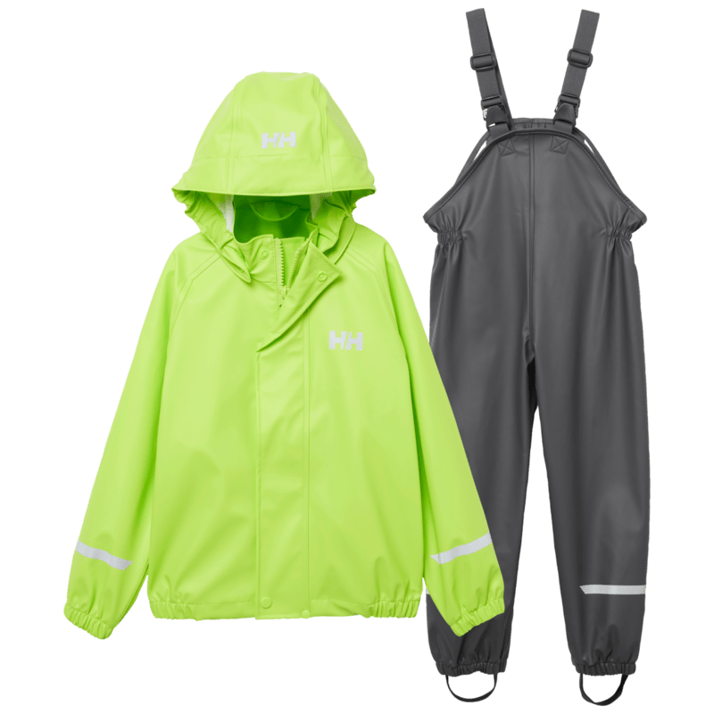 Kids Waterproof Bergen 2.0 Rain Set – Jacket & Bibs, PU| Helly Hansen