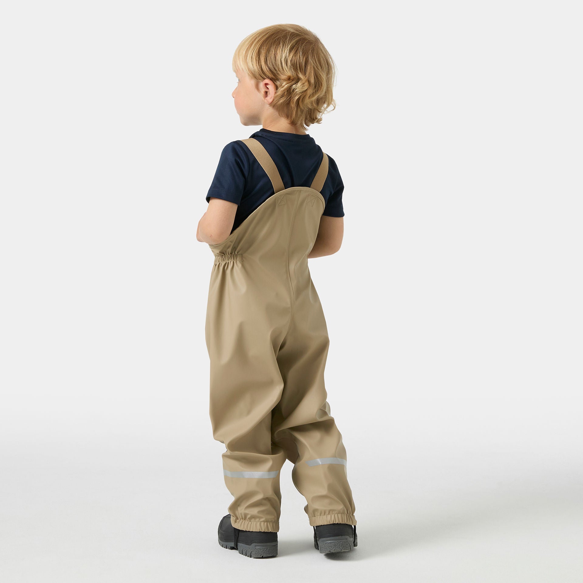 Kids Bergen 2.0 PU Rain Set | Fully Waterproof Puddle-Proof Set | #color_pebble-print
