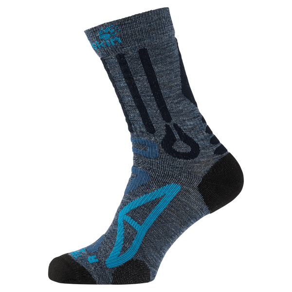Adult Trekking Pro Classic Cut Sock - Wool | Jack Wolfskin #color_night-blue