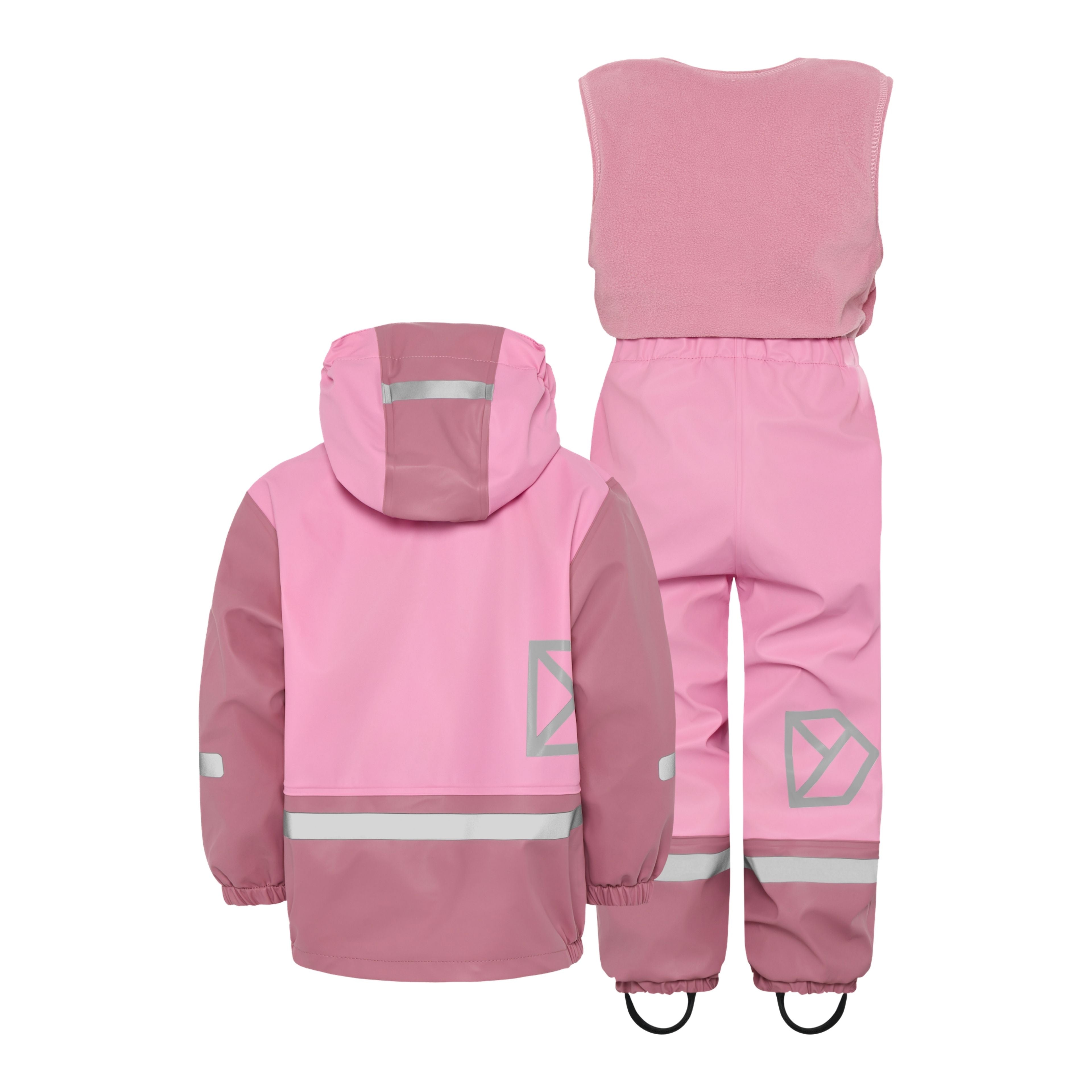 Kids Fleece Lined 2-piece Boardman Rain Set | Didriksons |