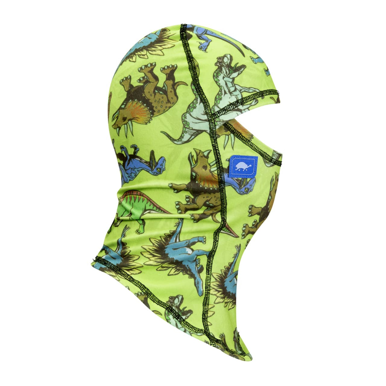 Kids Comfort Shell Classic MaxClava Balaclava | Turtle Fur #color_bronto-/-black