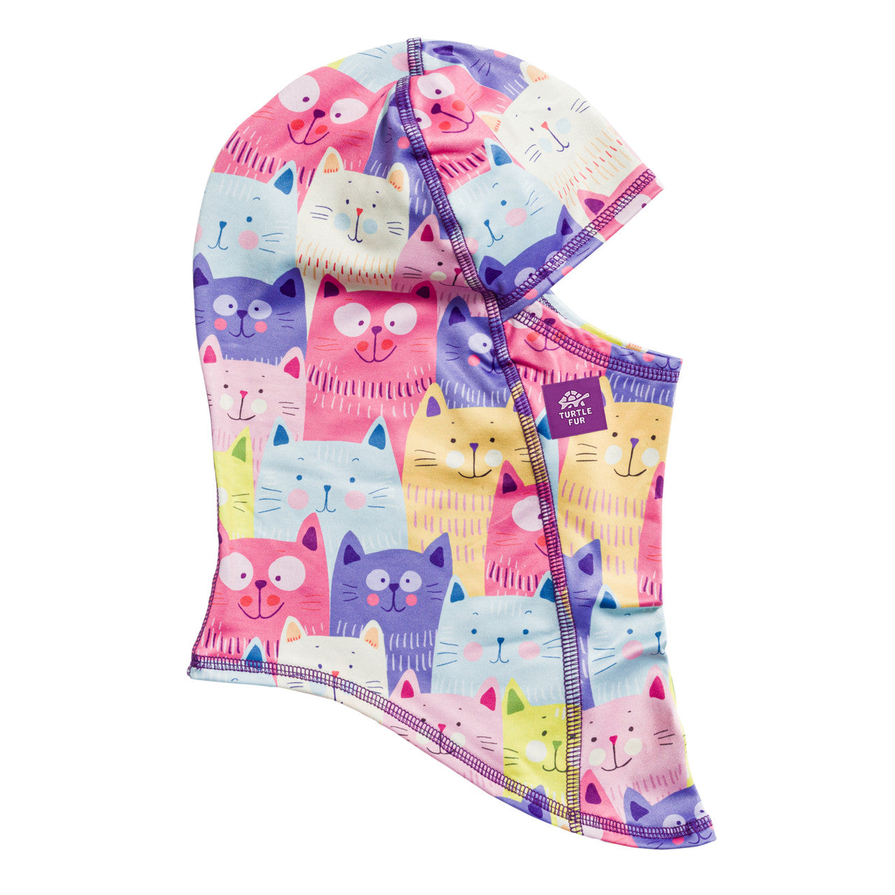 Kids Comfort Shell Classic MaxClava Balaclava | Turtle Fur #color_kittens-/-squirrels
