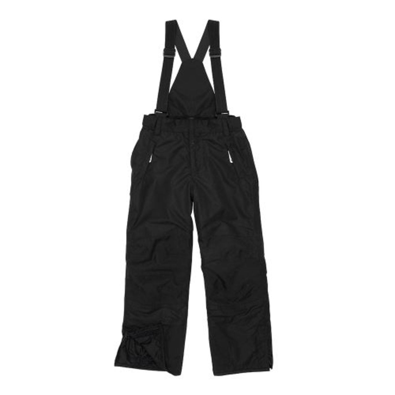 Kids Insulated Blizzard Snow Pants - Zip Off Bib Straps | Muddy Puddles #color_black