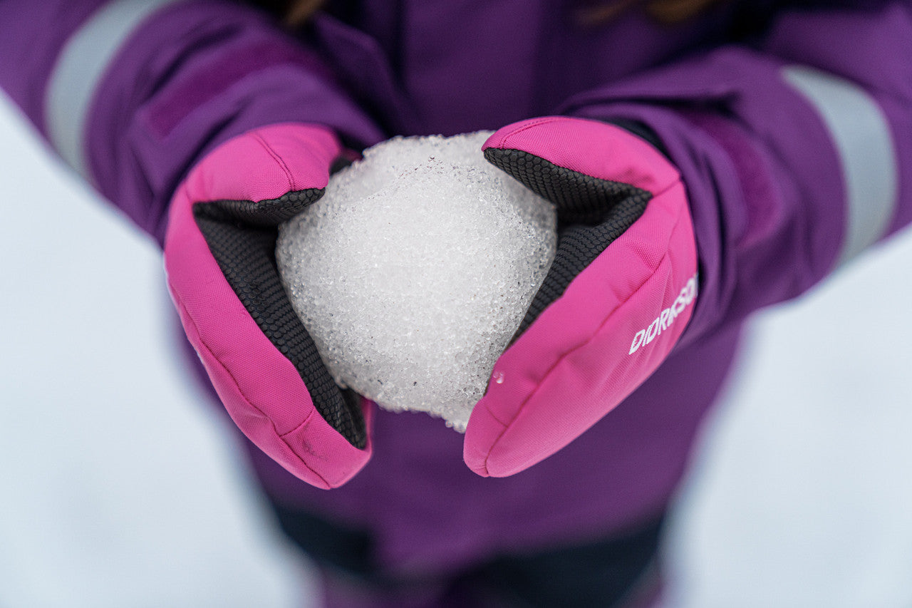 Kids Biggles Classic Cuff Winter Mittens – Insulated, Waterproof | Didriksons