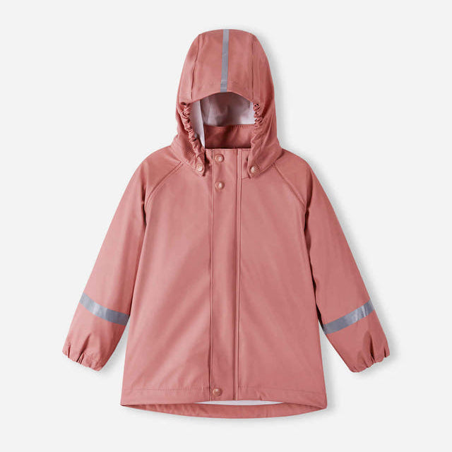 Kids Waterproof Lampi Rain Jacket - Unlined, PU | Reima