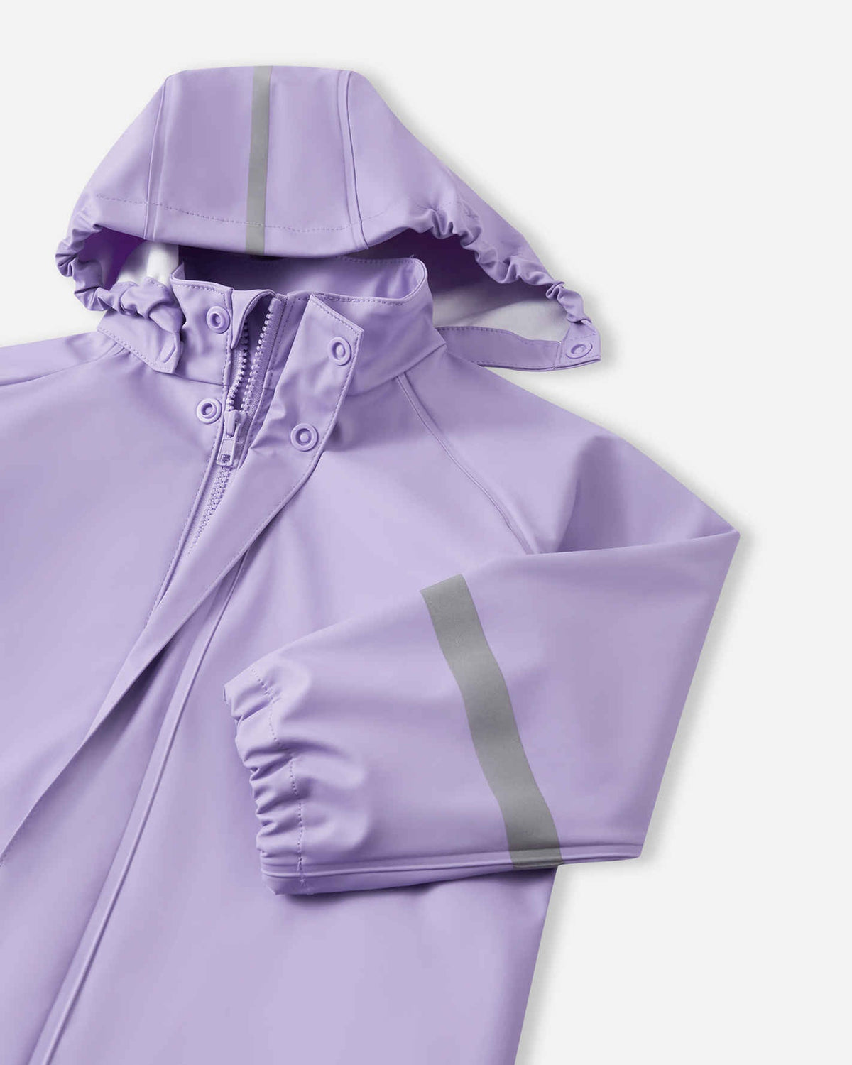 Kids Waterproof Lampi Rain Jacket - Unlined, PU | Reima