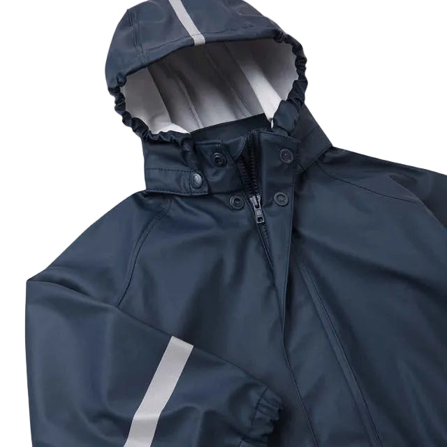 Kids Waterproof Lampi Rain Jacket - Unlined, PU | Reima