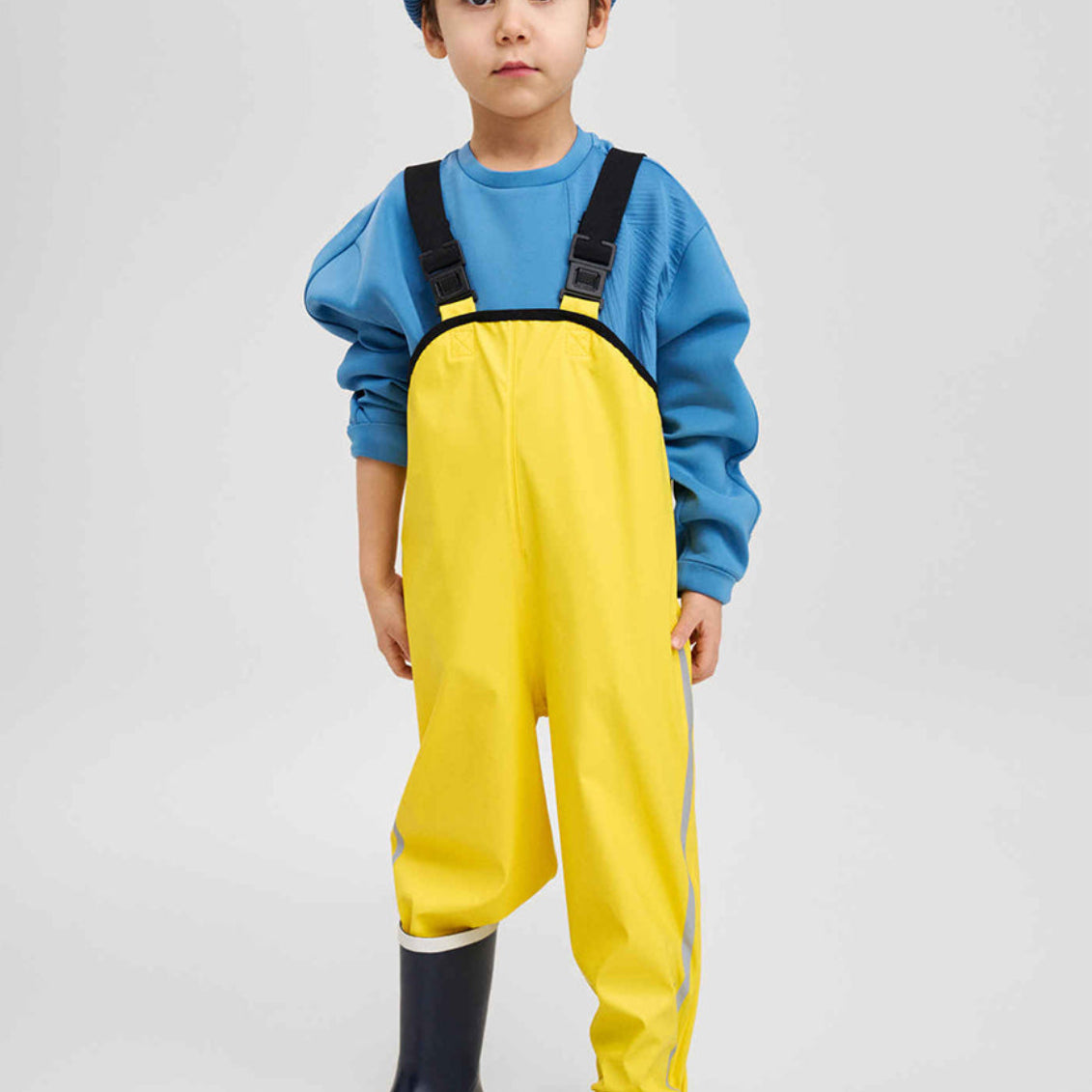 Kids Waterproof Lammikko Rain Bibs - Unlined | Reima