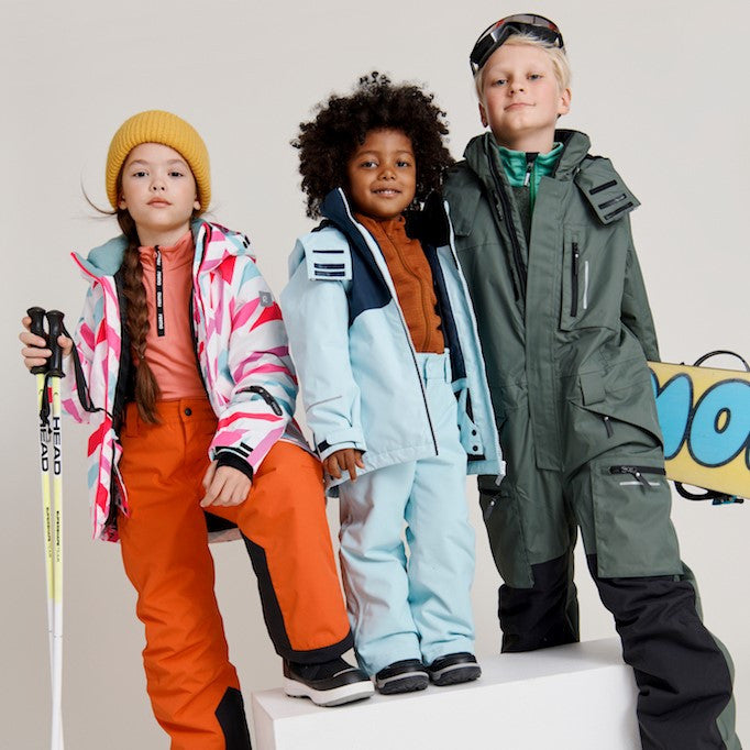 Kids Waterproof Loikka Winter Suspender Snow Pants - Insulated | Reima