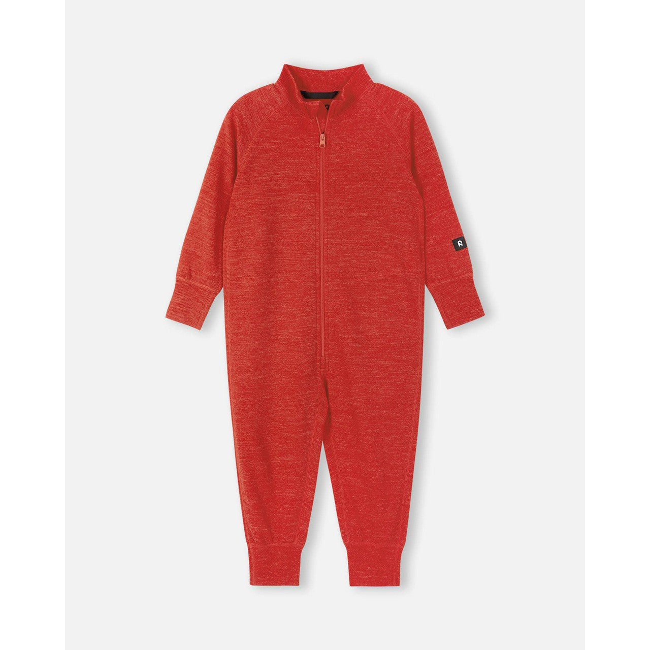 Kids Merino Wool Parvin All-In-One - Mid Layer | Reima #color_tomato-red