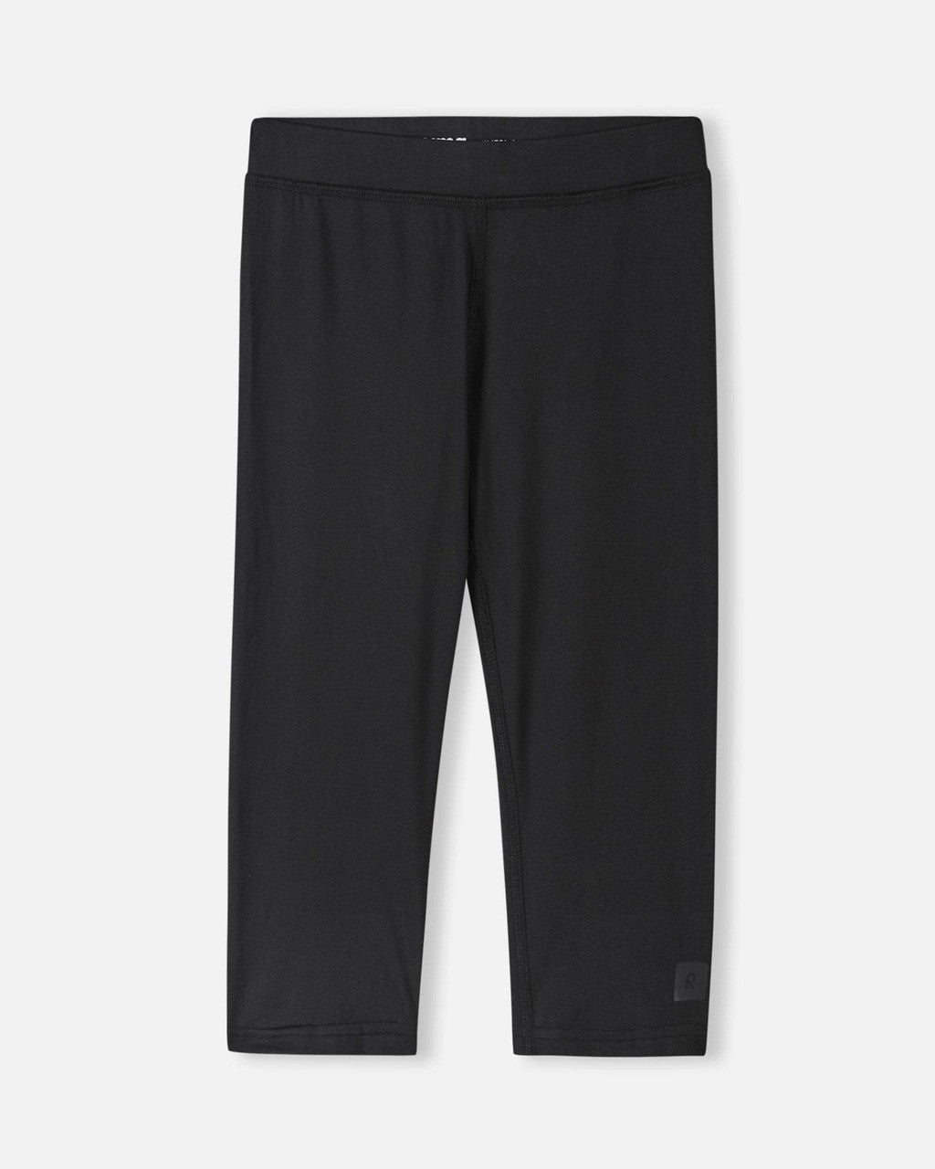 Kids SunProof Jumppa Mid Length Athletic Legging - Cooling Material | Reima #color_black