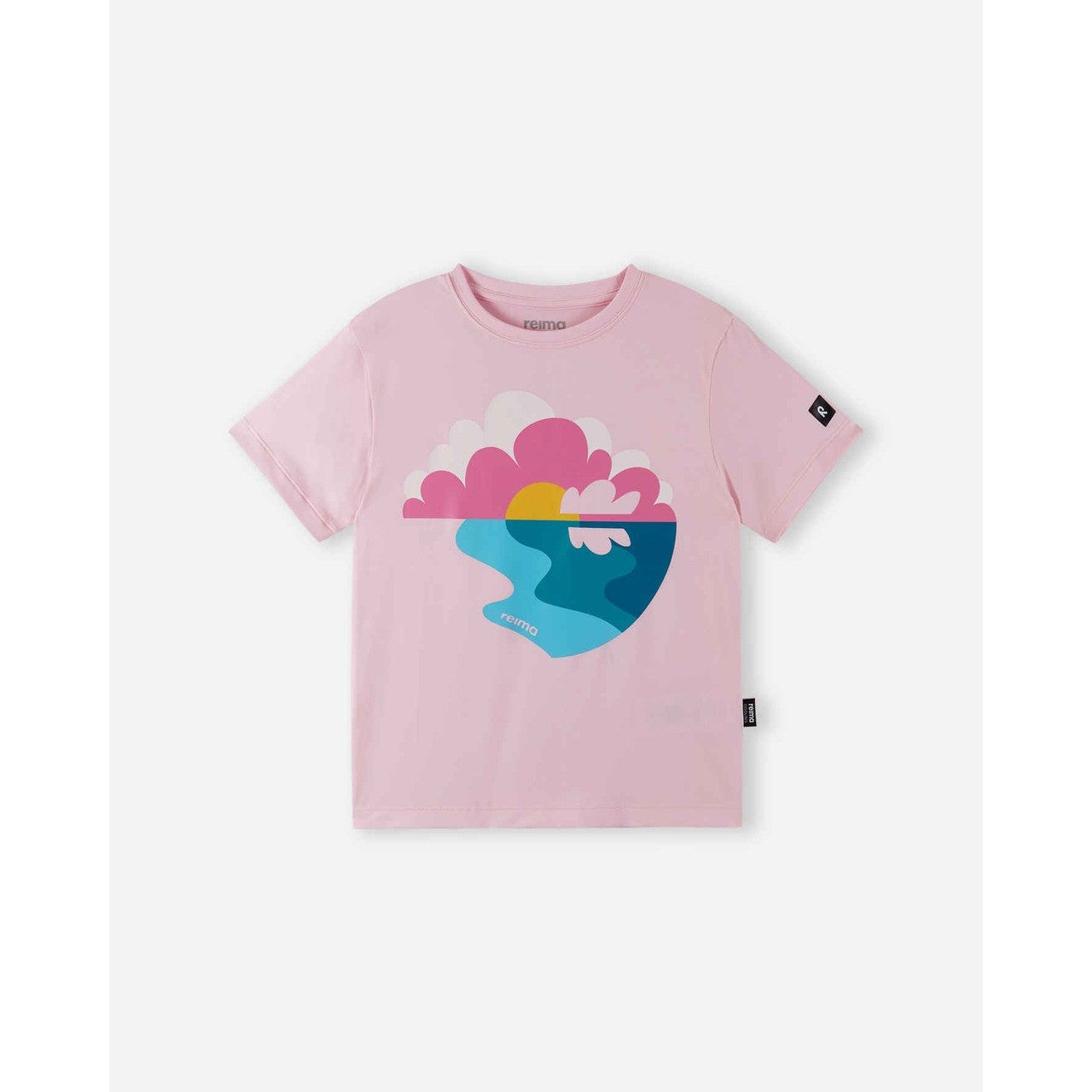 Kids Cooling Vauhdikas T-Shirt- UV 40+ | Reima #color_pale-rose