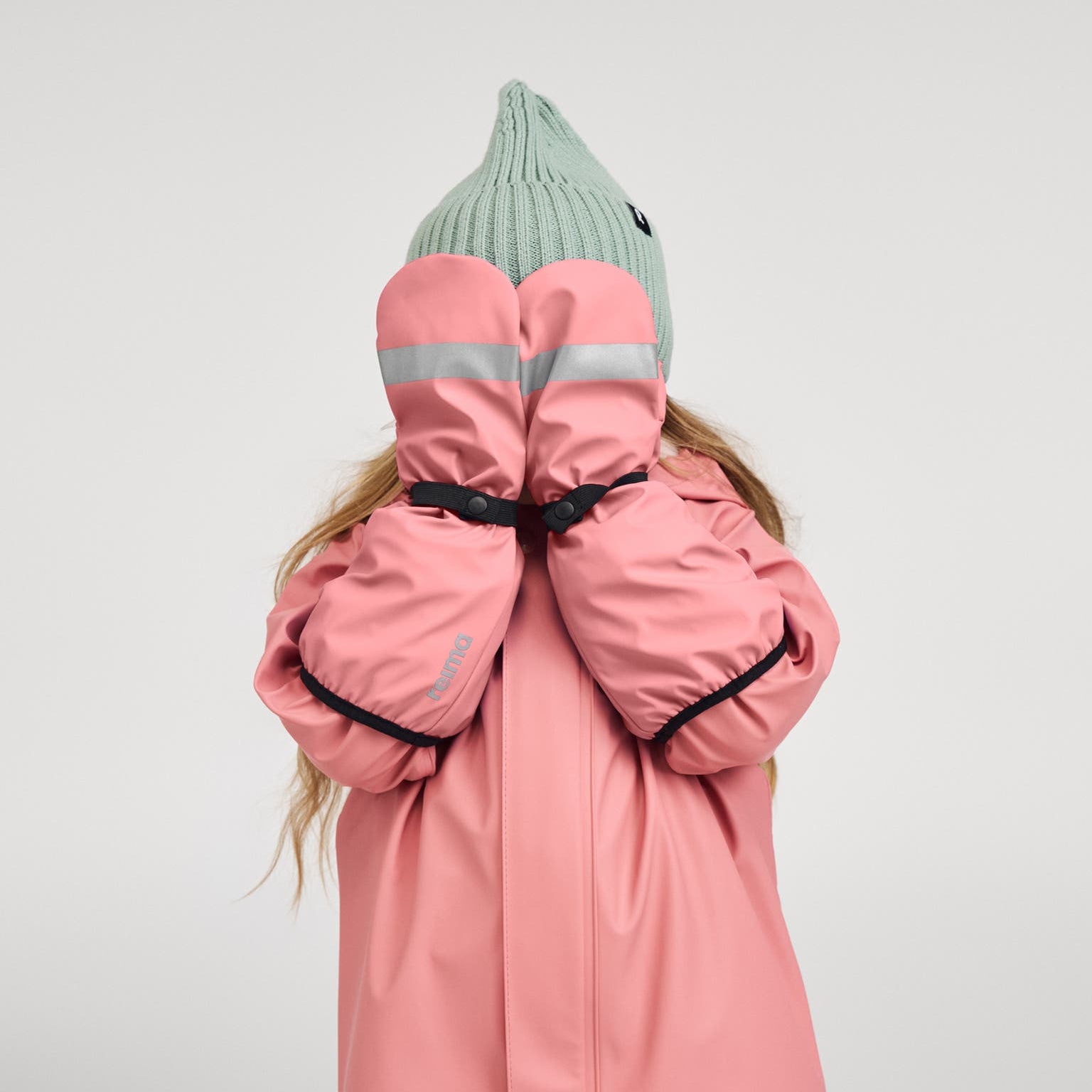 Kid Waterproof Long Cuff Rain Mitten - Unlined | Reima