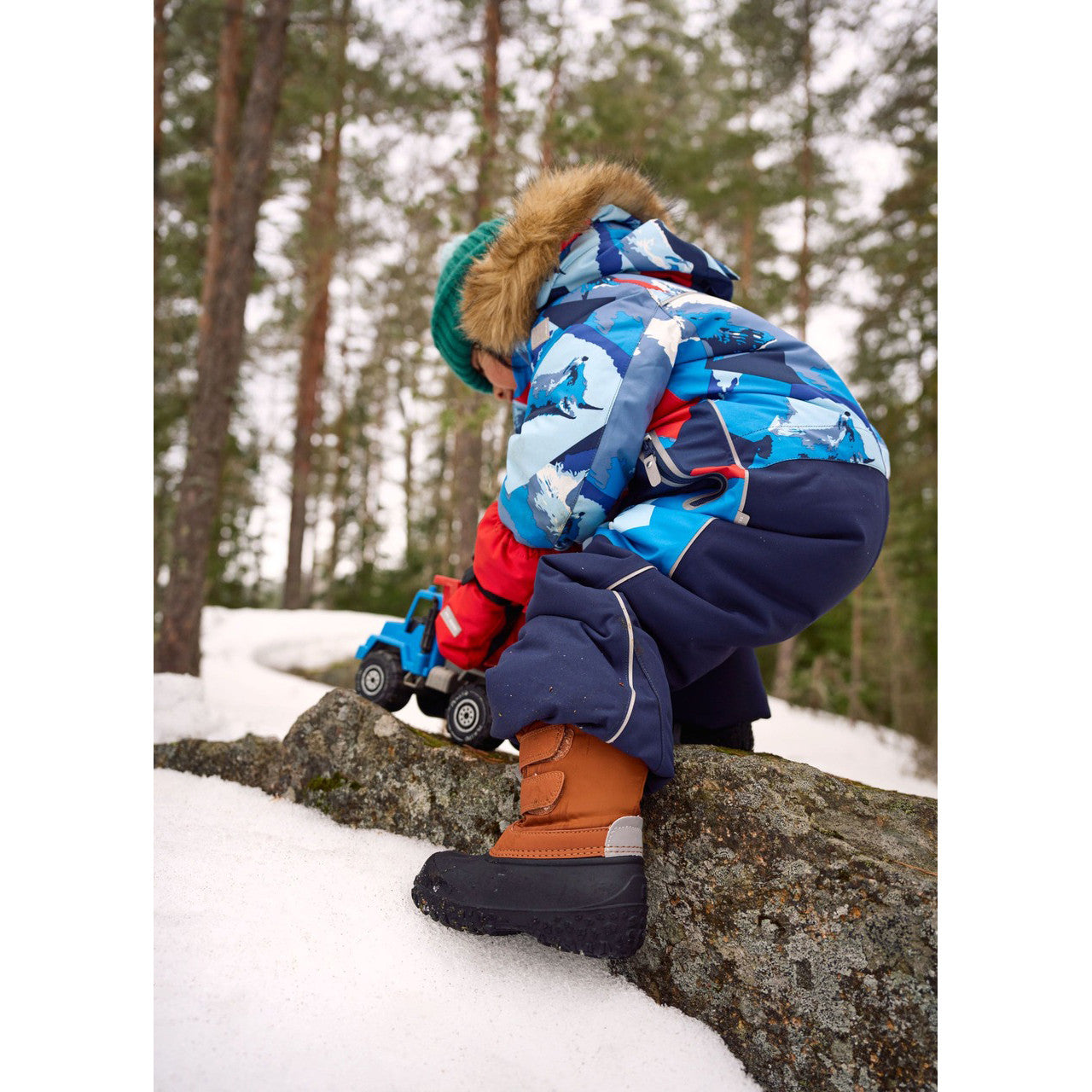 Kids Waterproof Ote Shell Winter Mitten - Insulated, Lined | Reima