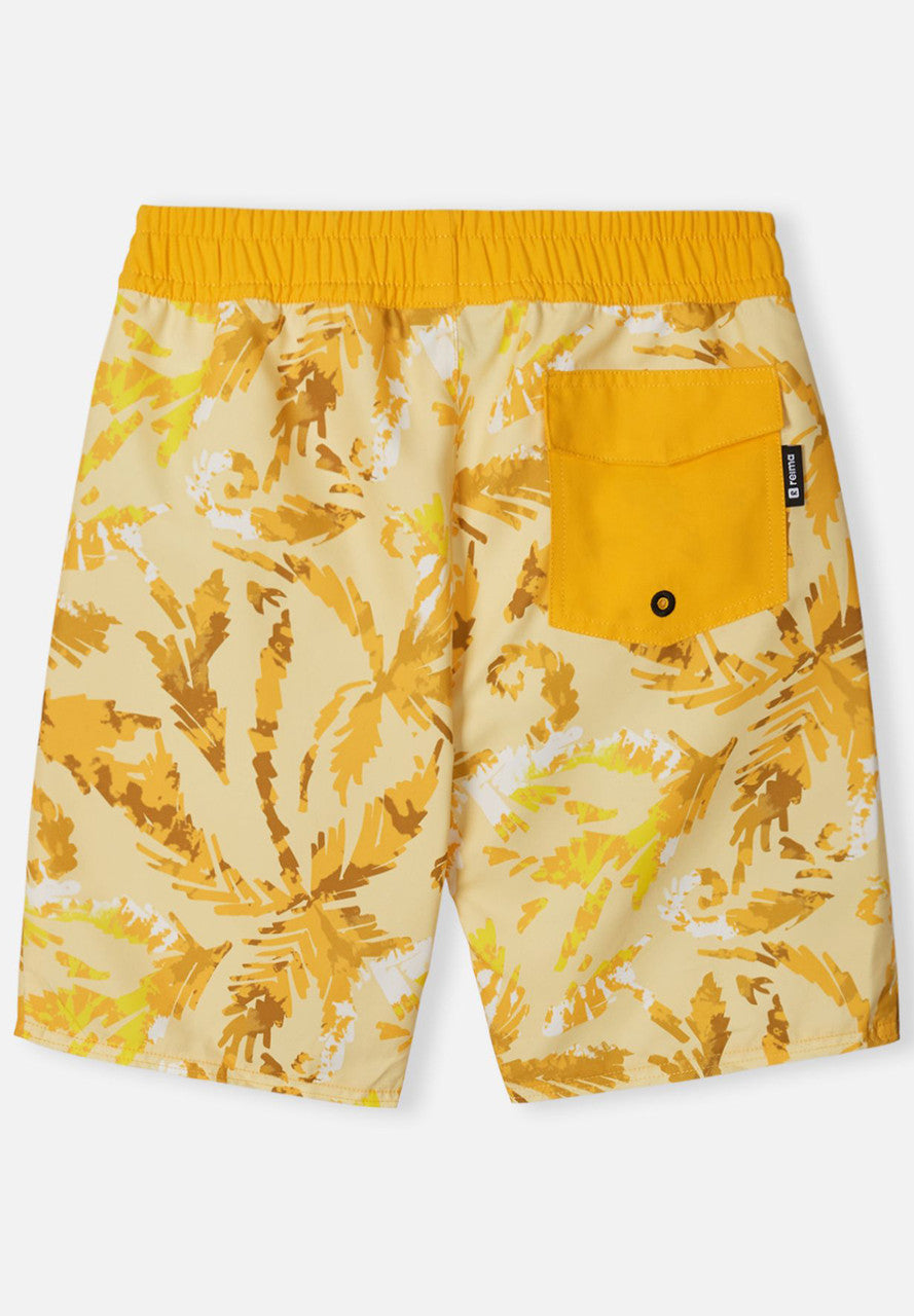 Kids SunProof Papaija Knee Length Swimming Trunks - UPF 50+ | Reima