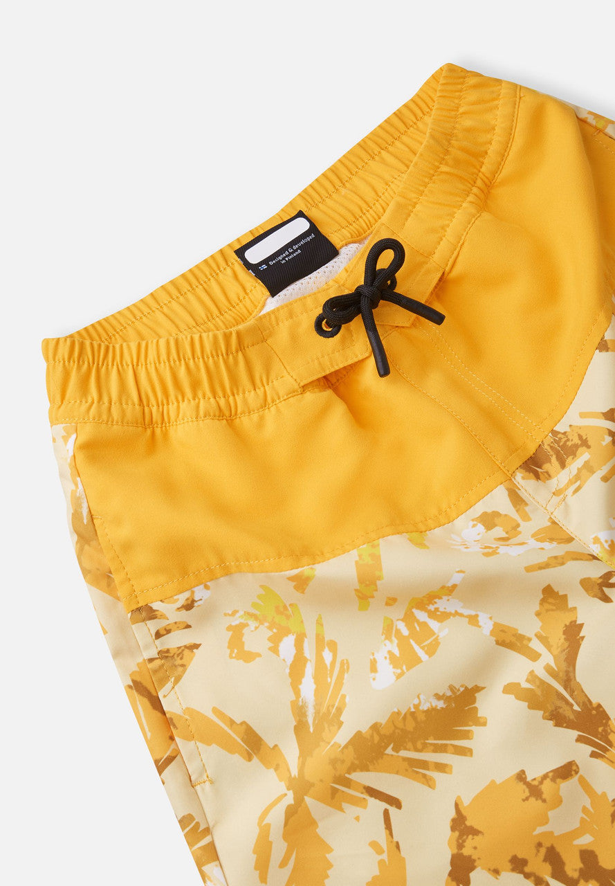 Kids SunProof Papaija Knee Length Swimming Trunks - UPF 50+ | Reima