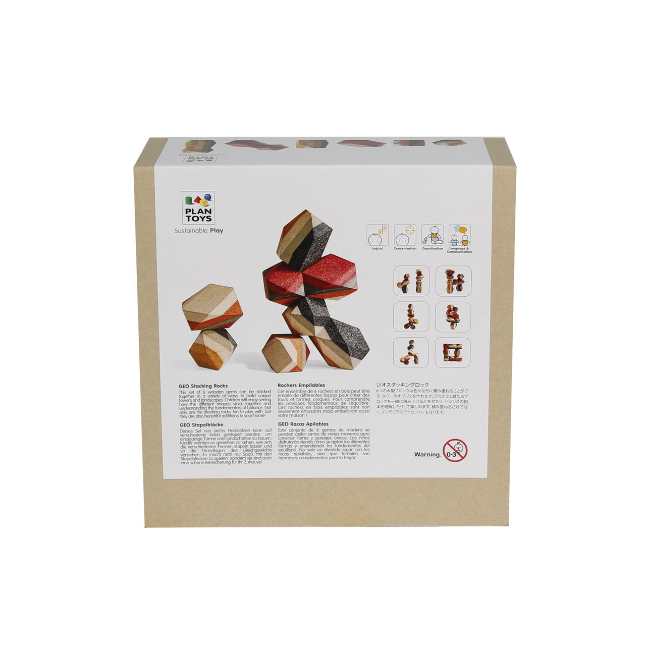 Geo Stacking Rocks