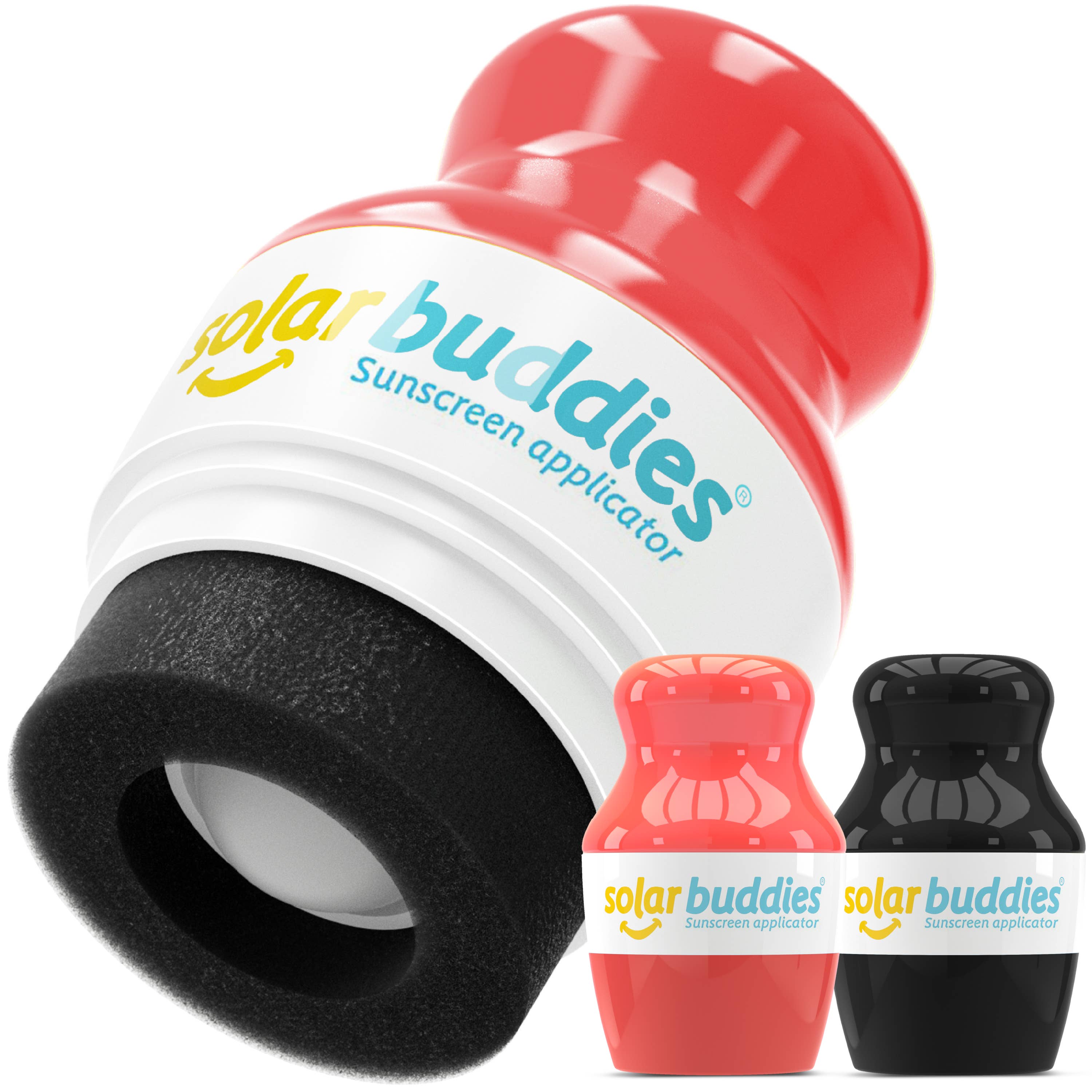 Solar Buddies Sunscreen Applicator Duo Pack | Solar Buddies | #color_red-black