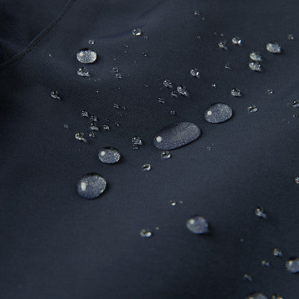 Kids Waterproof Eco Suspender Shell Pants - Navy | Polarn O. Pyret |