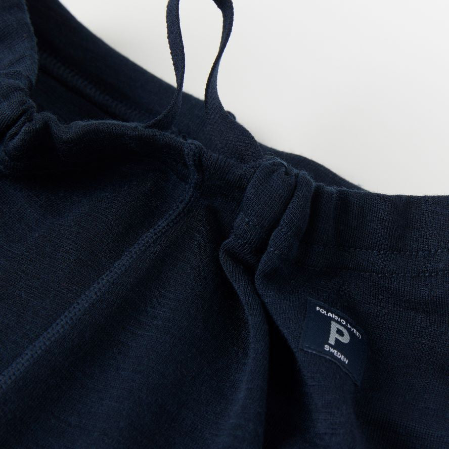Kids Knee Patch Merino Wool Leggings | Polarn O. Pyret |