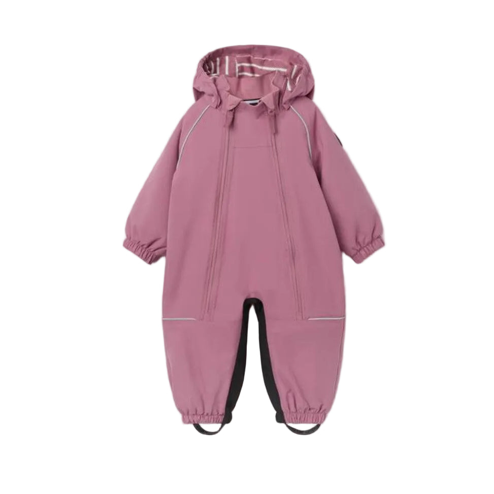 Kids Waterproof Shell Rain Suit With Removable Fleece Liner | Polarn O. Pyret