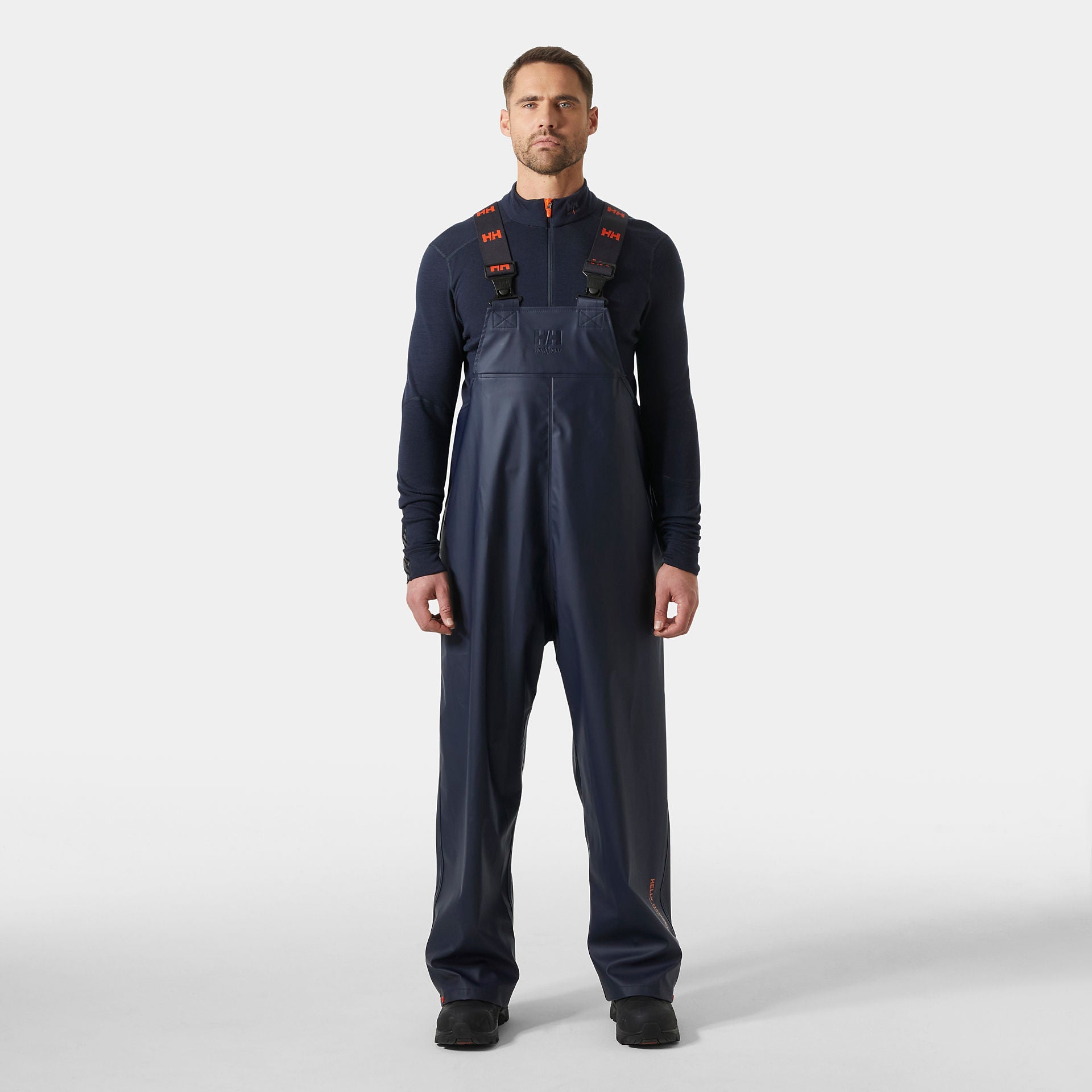 Adult Gale Rain Bib #color_navy