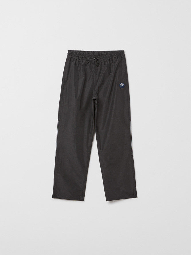 Adult Pull On Water Repellent Eco Shell Pants | Polarn O. Pyret #color_black
