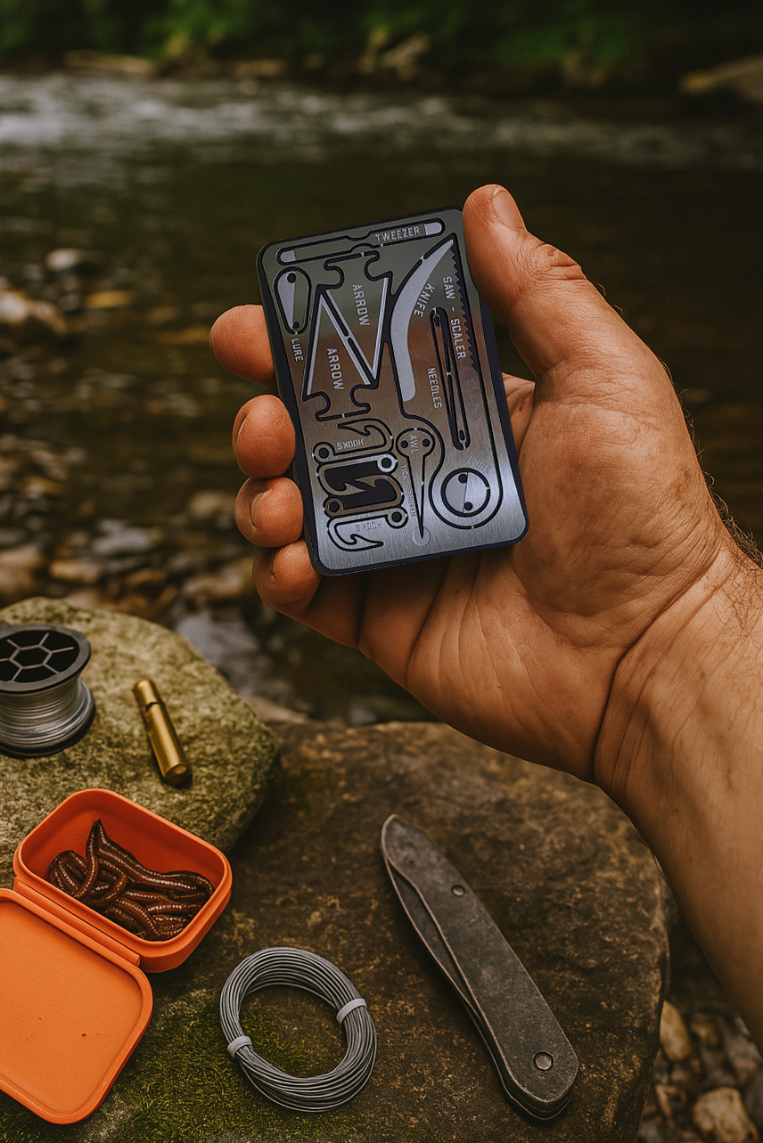 Wild Card Adventure Card – Wallet Survival Tool