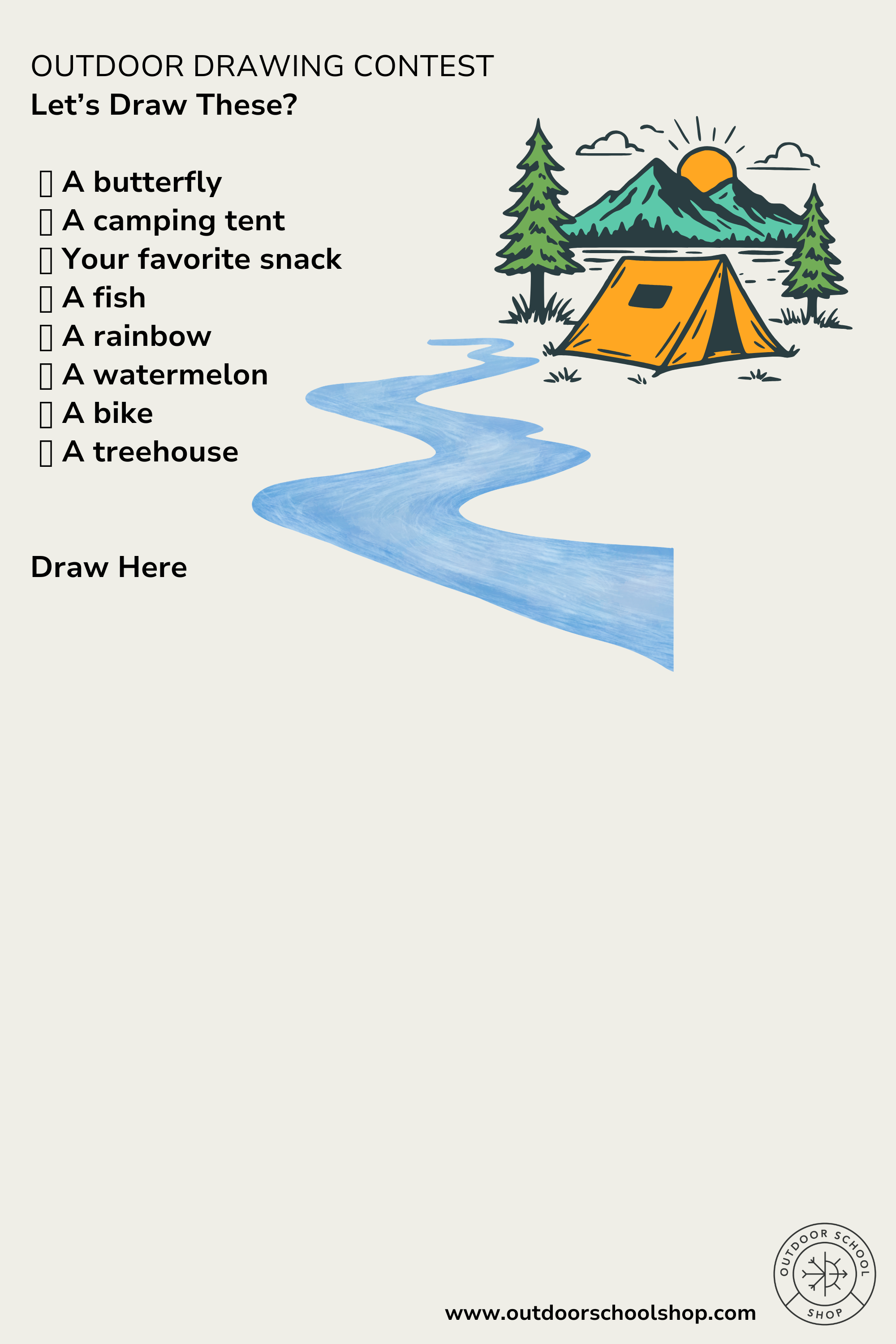 Free Summer Activity Sheets for Kids