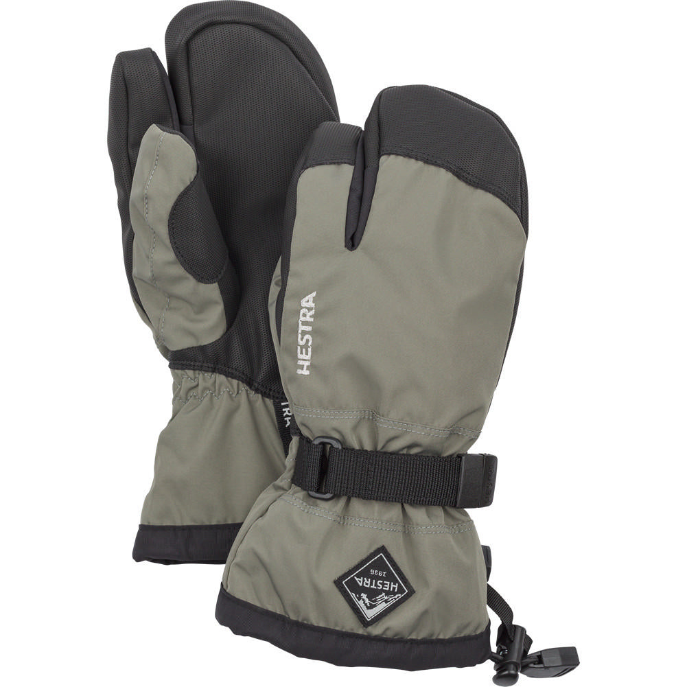 kids-gauntlet-czone-jr-3-finger-glove-hestra | #color_earth-black