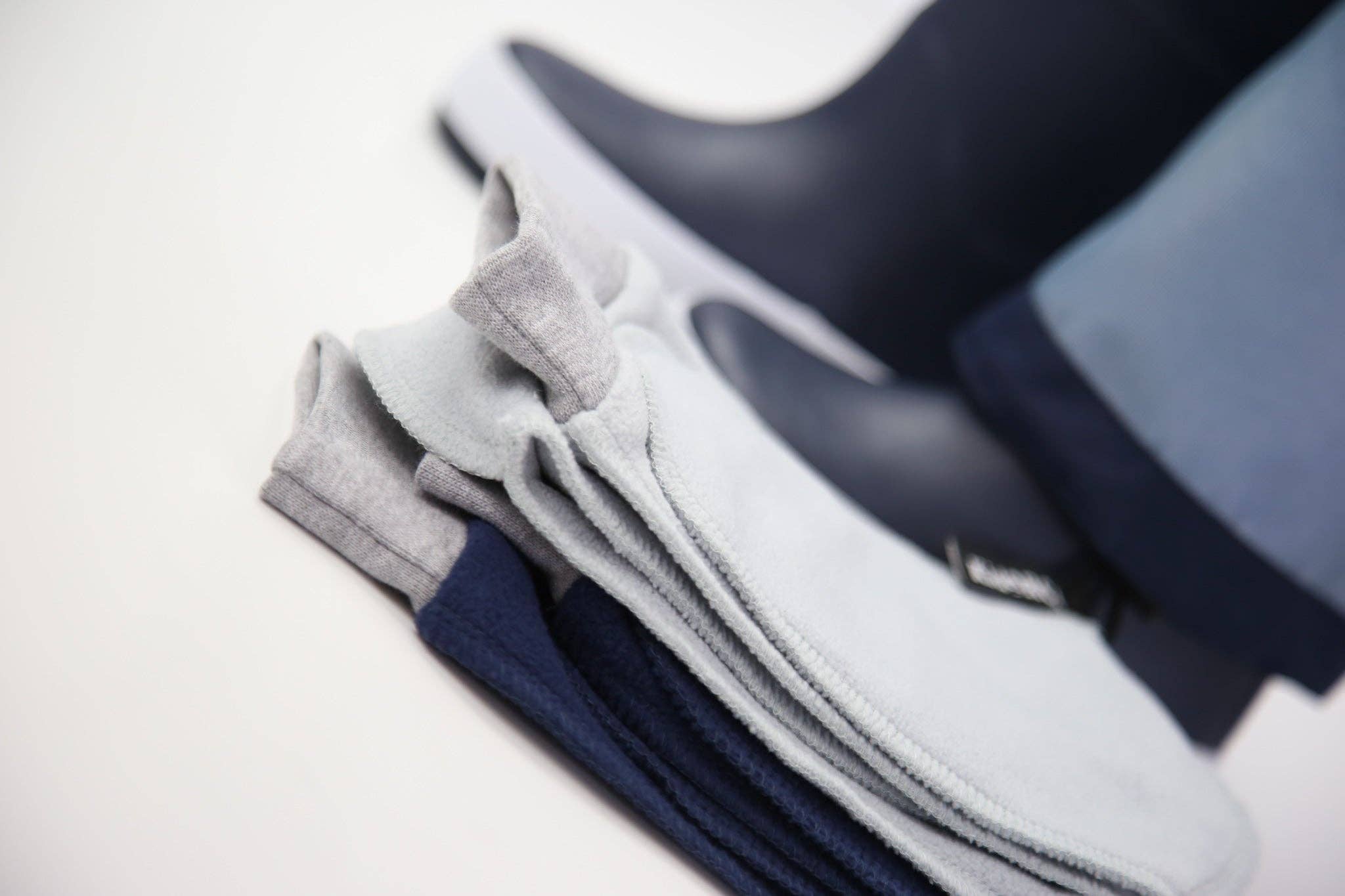 Kids Fleece Socks - Navy