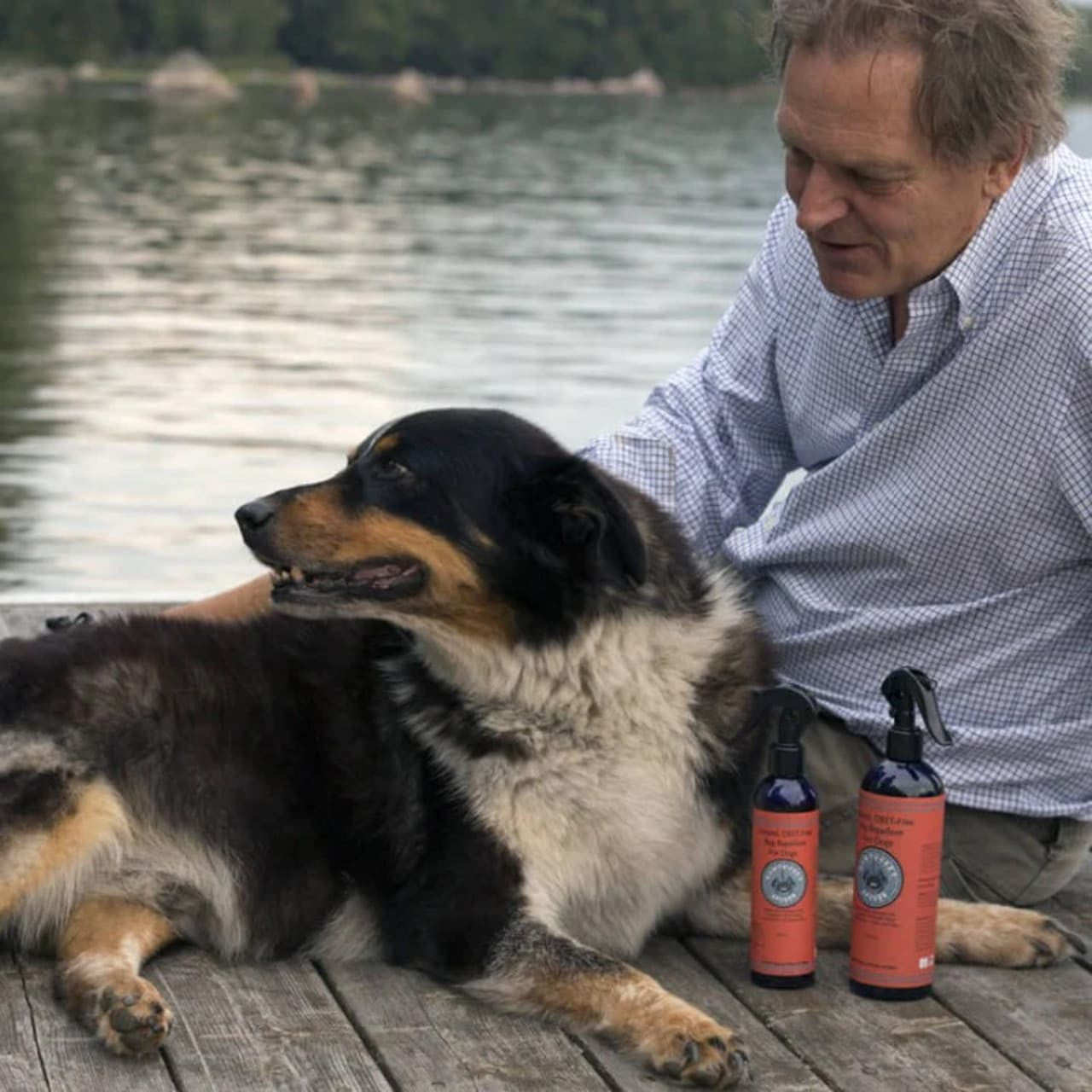Natural Bug Repellent for Dogs Spray - Gentle yet Effective, Safe | Nantucket Spider_#size_8-oz