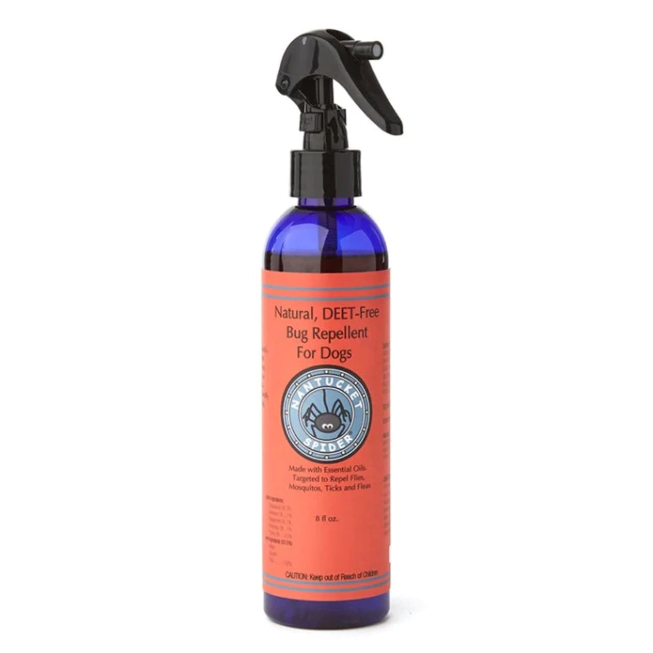 Natural Bug Repellent for Dogs Spray - Gentle yet Effective, Safe | Nantucket Spider_#size_8-oz