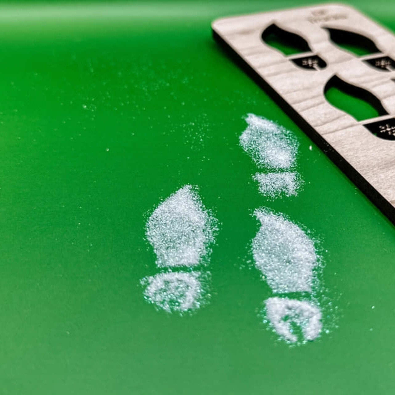 Elf Tracks Stencil