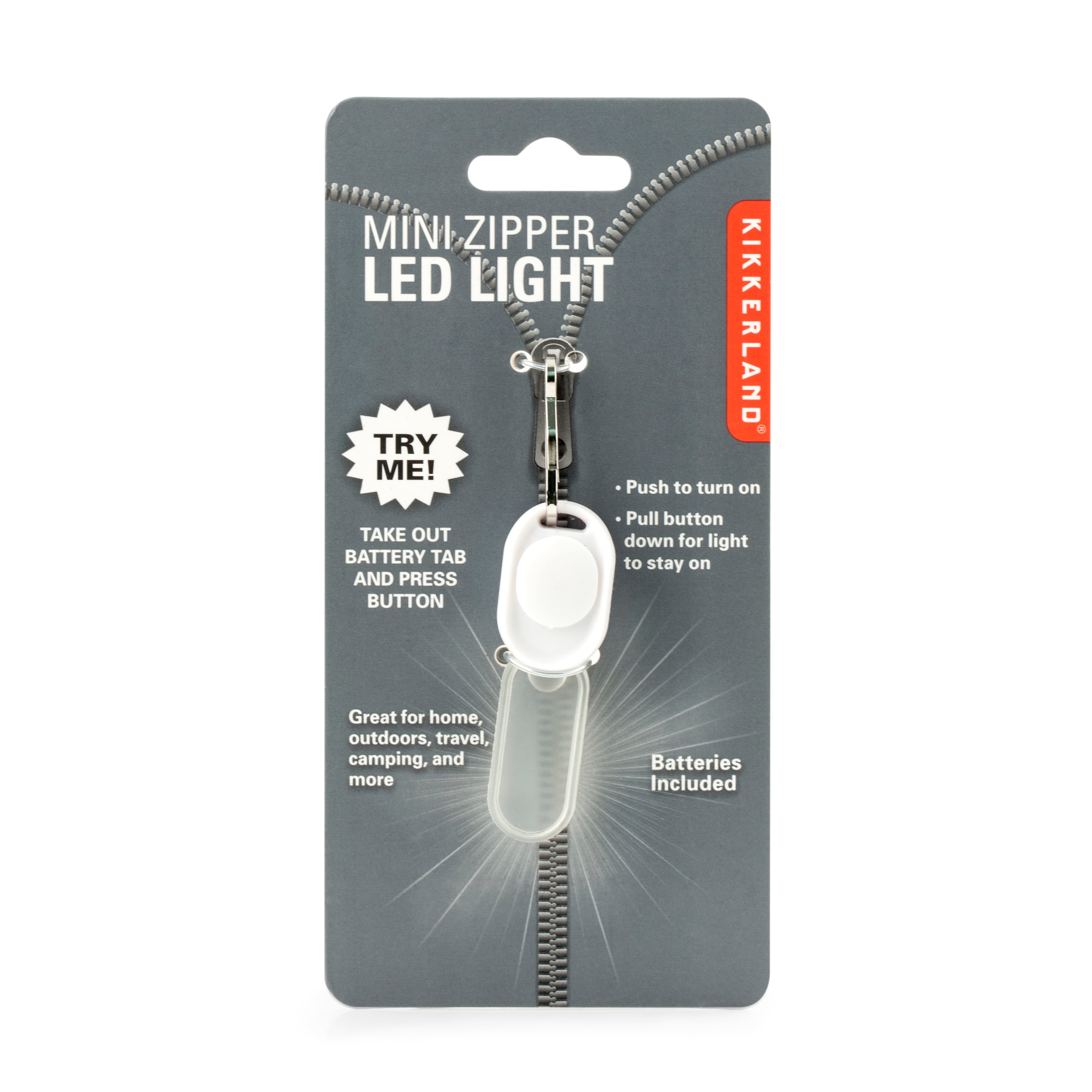 Mini Zipper Light Asst