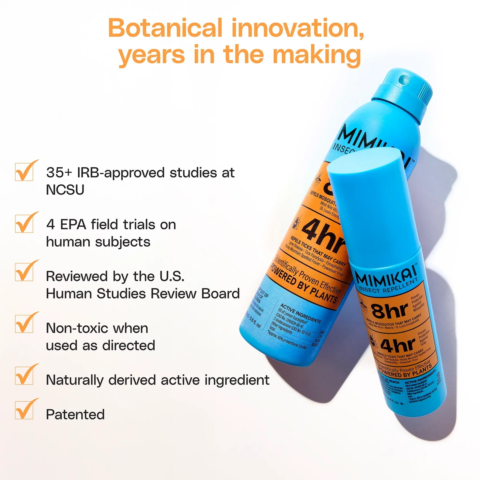 Kids DEET-Free Naturally Derived Mosquito & Tick Bug Spray | Mimikai | #color_KID_3.4