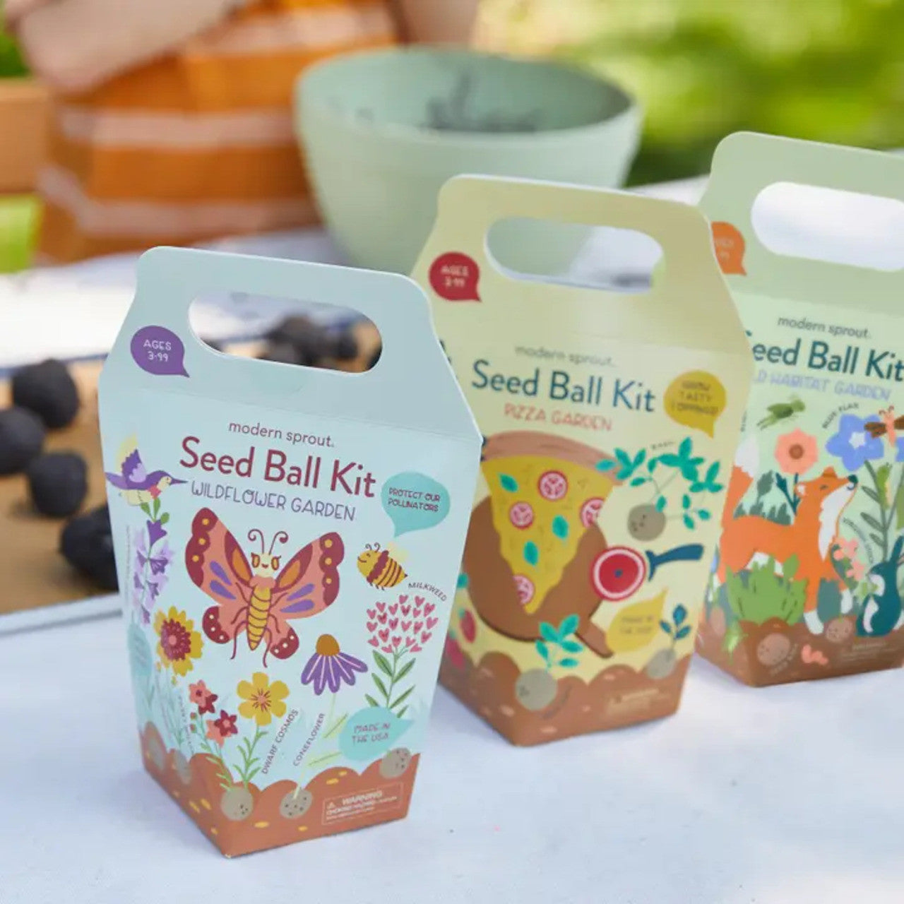 Modern Sprout DIY Seed Ball Kit