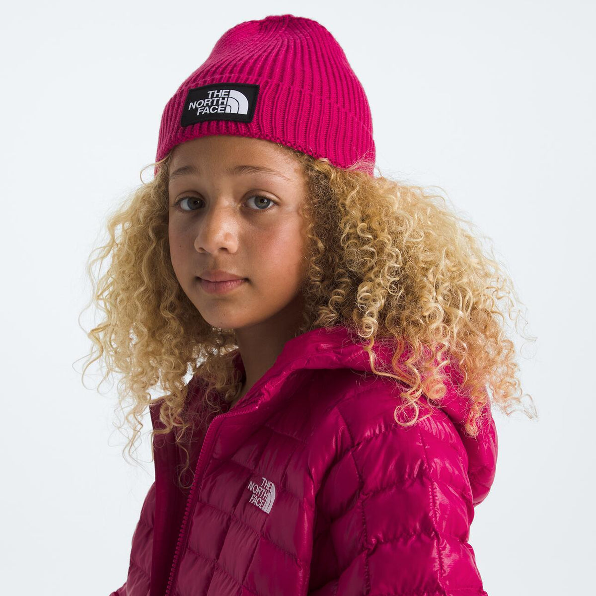 Kids Cuffed Beanie – The North Face TNF™ Logo Box_