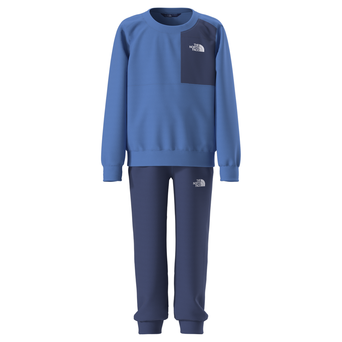 Kids Performance Fleece Set | The North Face | #color_active-blue