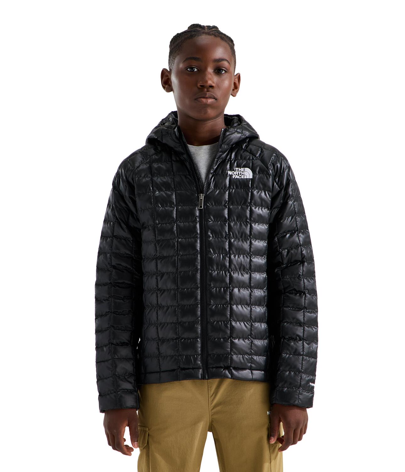 Teen Insulated Hooded Jacket – The North Face THERMOBALL™ – Packable_