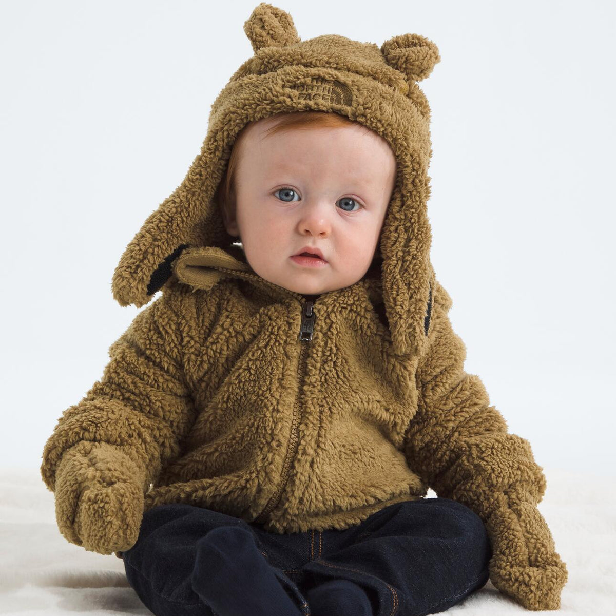 Baby Bear Fleece Hat & Mittens Set – The North Face_