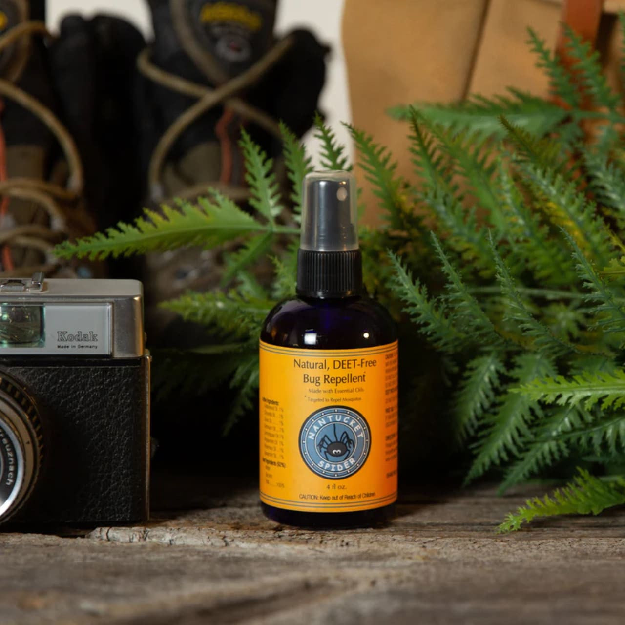 Natural Bug Repellent for People Spray - Gentle yet Effective, Safe | Nantucket Spider