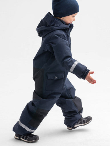 Kids Waterproof Lined 2 in 1 Shell Overall, removable liner - Polarn O. Pyret